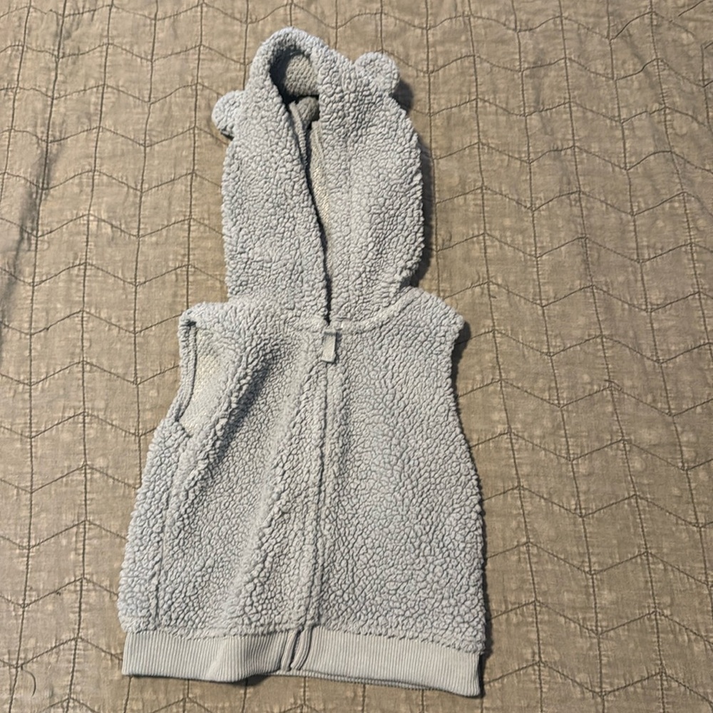 Carters Bear Sherpa Vest